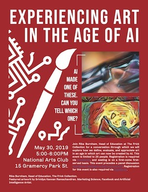 Art and AI Opening Poster