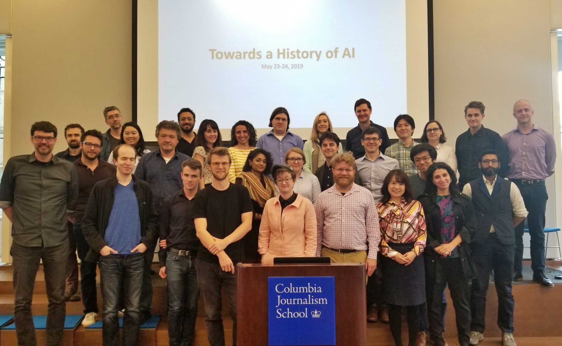 Group photo of workshop attendees.