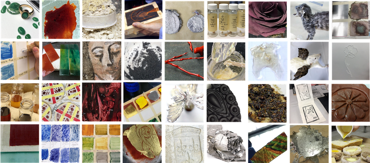 thumbnails of historical craft experiments 