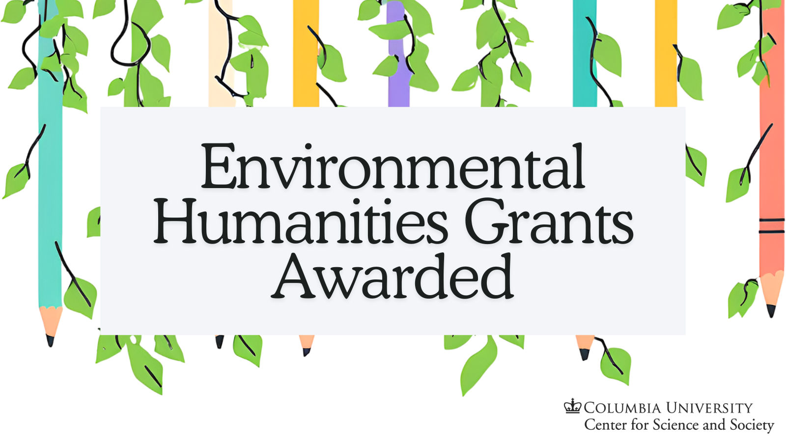 Environmental Humanities Grants awarded
