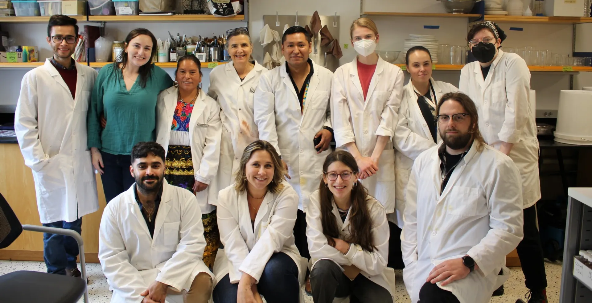 Students in lab