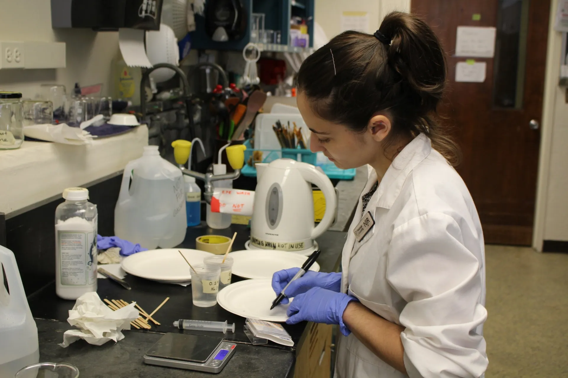 Naomi Rosenkranz in the Making and Knowing Project lab
