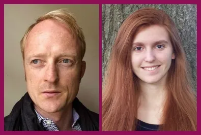Images of Thomas Dodman and Kelsey Holland Troth