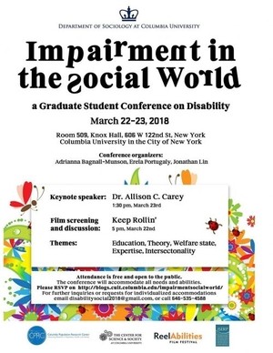 Impairment in the social world official poster