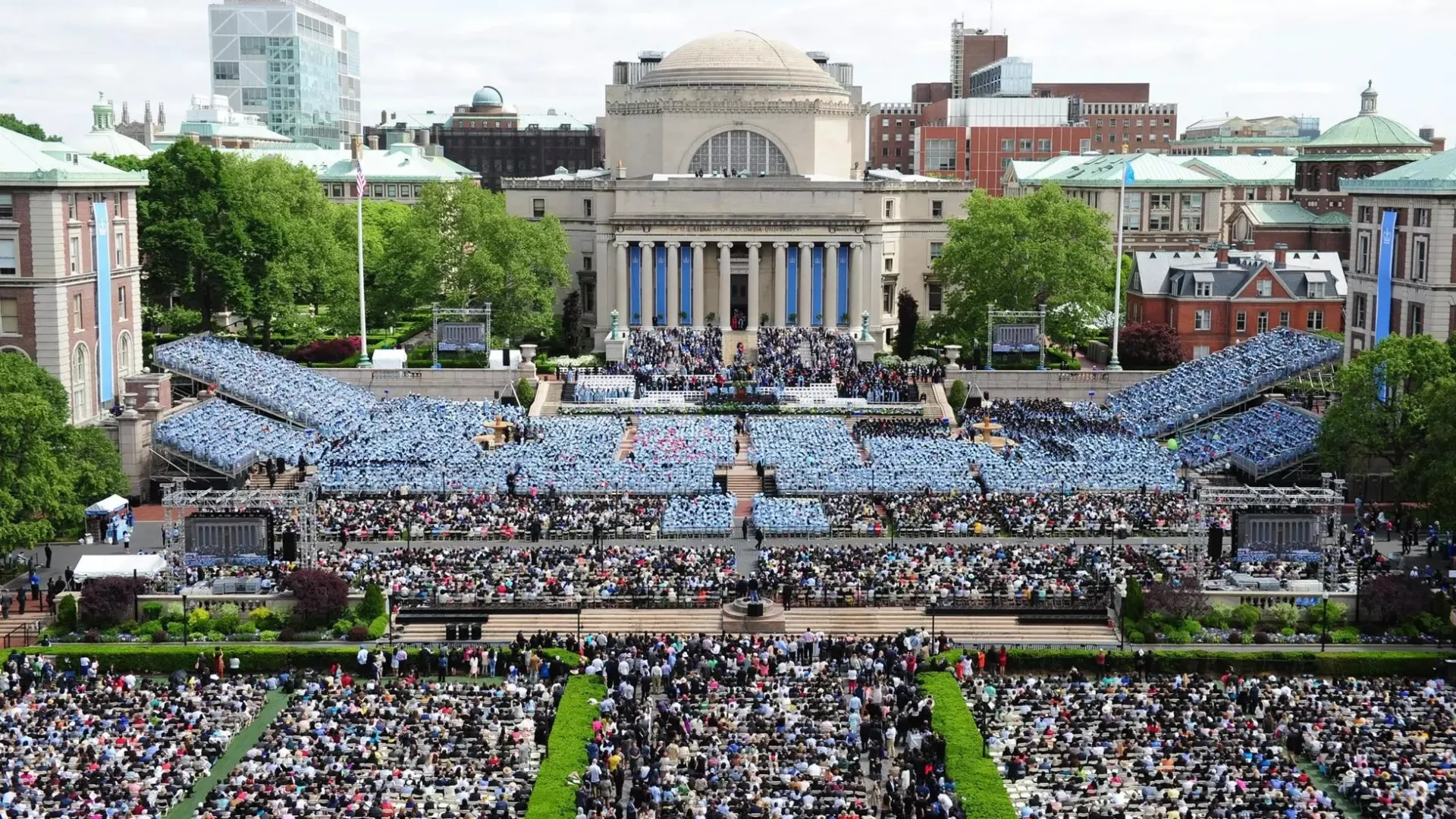 Columbia University graduation
