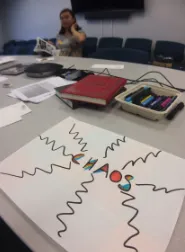 Drawing of chaos